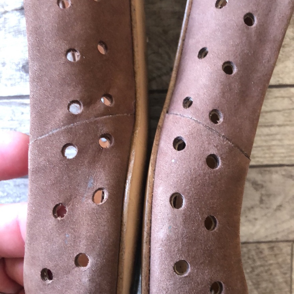 Corso Como brown leather flats - Picture 6 of 14